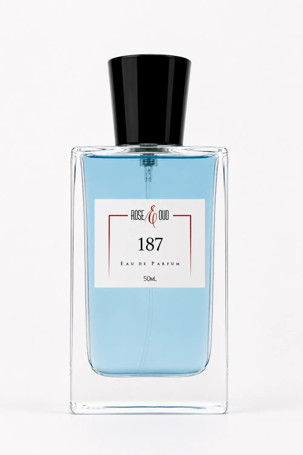 Flacon 187 50 ml, eau de parfum mixte aux notes de cannelle, poivre, ambre, cuir, bois de santal et musc blanc