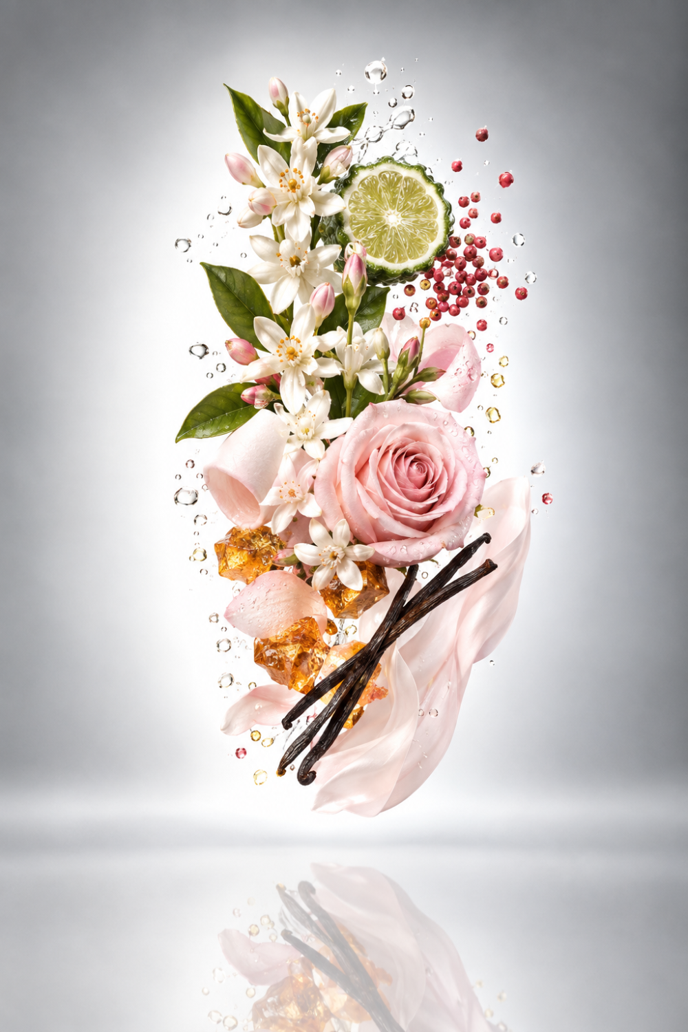 Notes olfactives de Pour toujours à jamais – Rose & Oud
