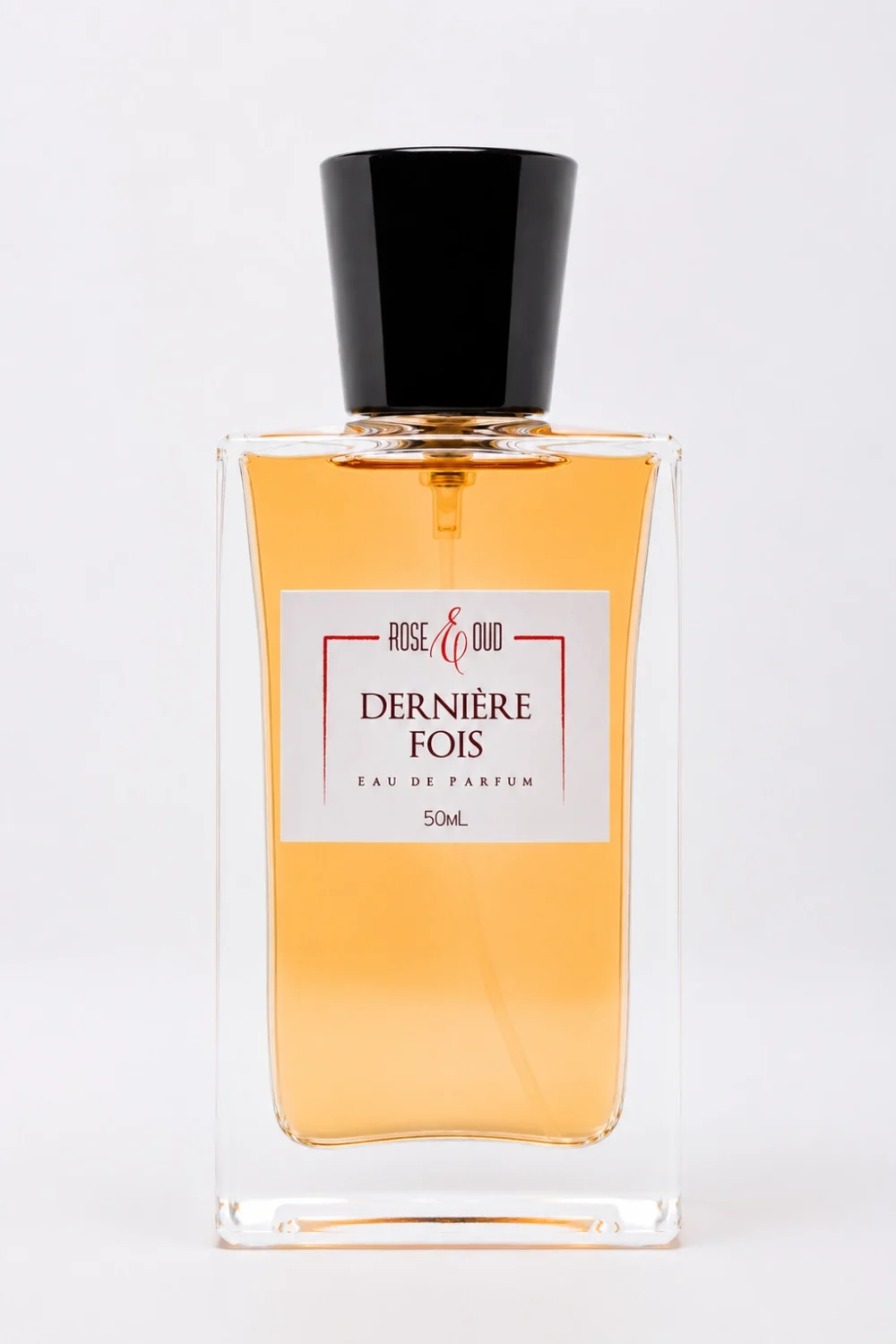 Flacon Dernière Fois 50 ml, eau de parfum mixte aux notes de pêche, rhum, vanille, bois de santal et ambre