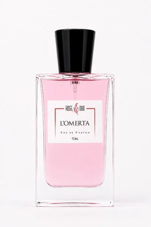 Flacon L’Omerta 50 ml, eau de parfum mixte aux notes d’orange, bergamote, vanille de Madagascar, ambre et musc blanc
