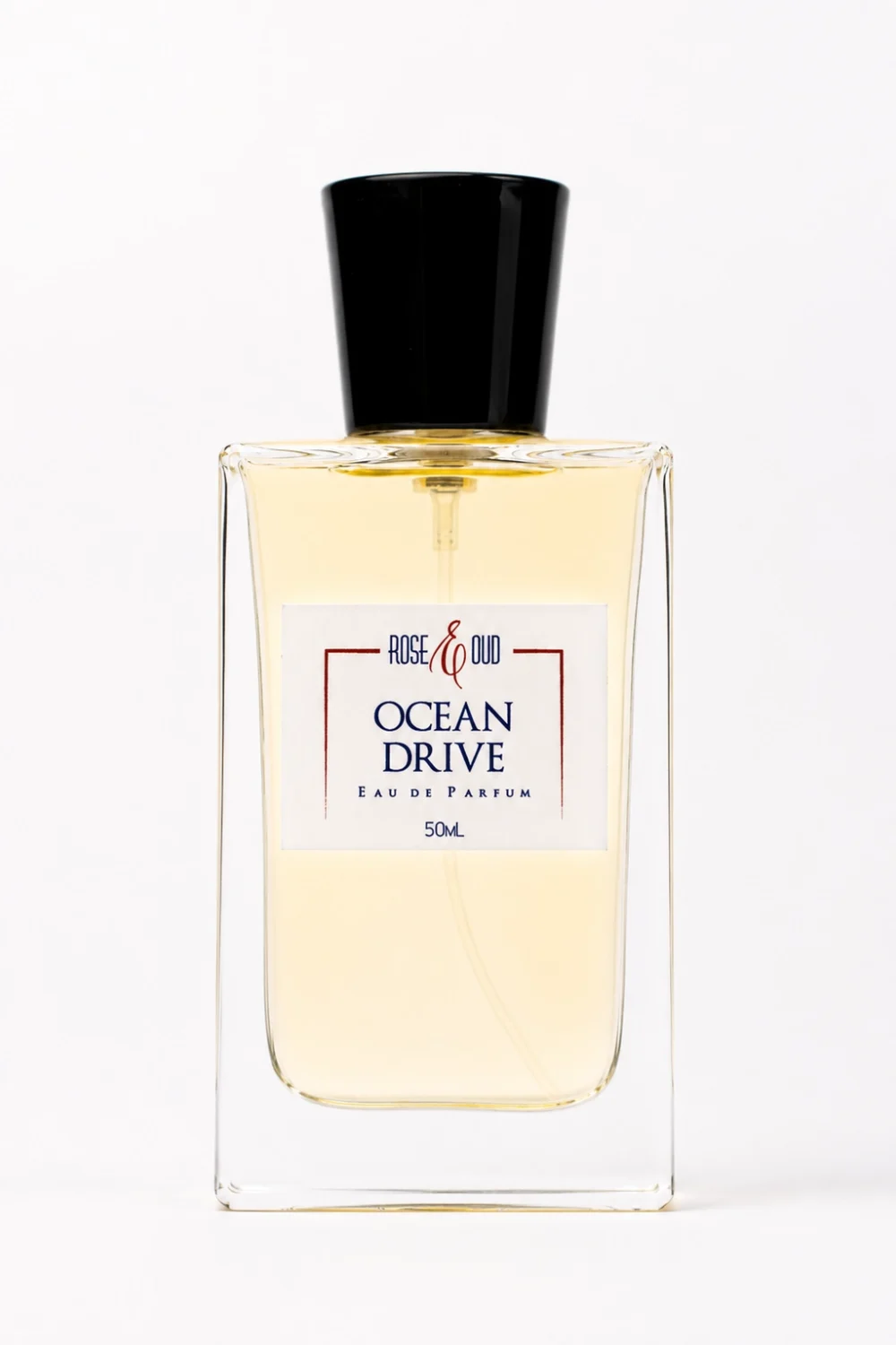 Flacon Ocean Drive 50 ml, eau de parfum mixte aux notes de caramel, fruits rouges, oud, benjoin et patchouli