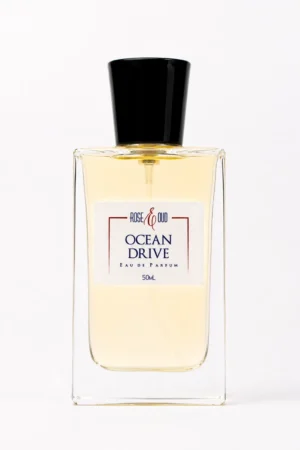 Flacon Ocean Drive 50 ml, eau de parfum mixte aux notes de caramel, fruits rouges, oud, benjoin et patchouli
