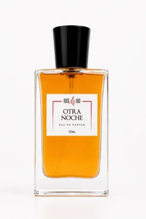 Flacon Otra Noche 50 ml, eau de parfum mixte aux notes de sel de mer, rose turque, praline, ambre, vanille et patchouli