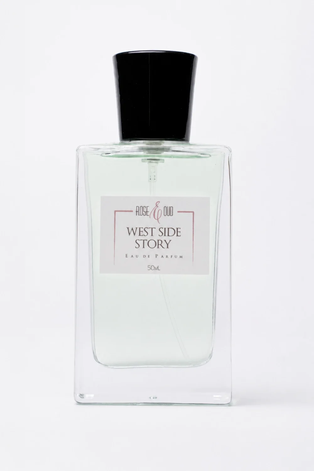 Flacon West Side Story 50 ml, eau de parfum mixte aux notes de fruit de la passion, pêche, framboise, musc, patchouli et vanille