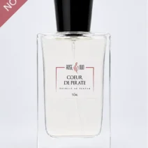 Flacon Cœur de Pirate 50 ml, eau de parfum mixte aux notes de bergamote, poivre rose, tubéreuse, ambre et patchouli