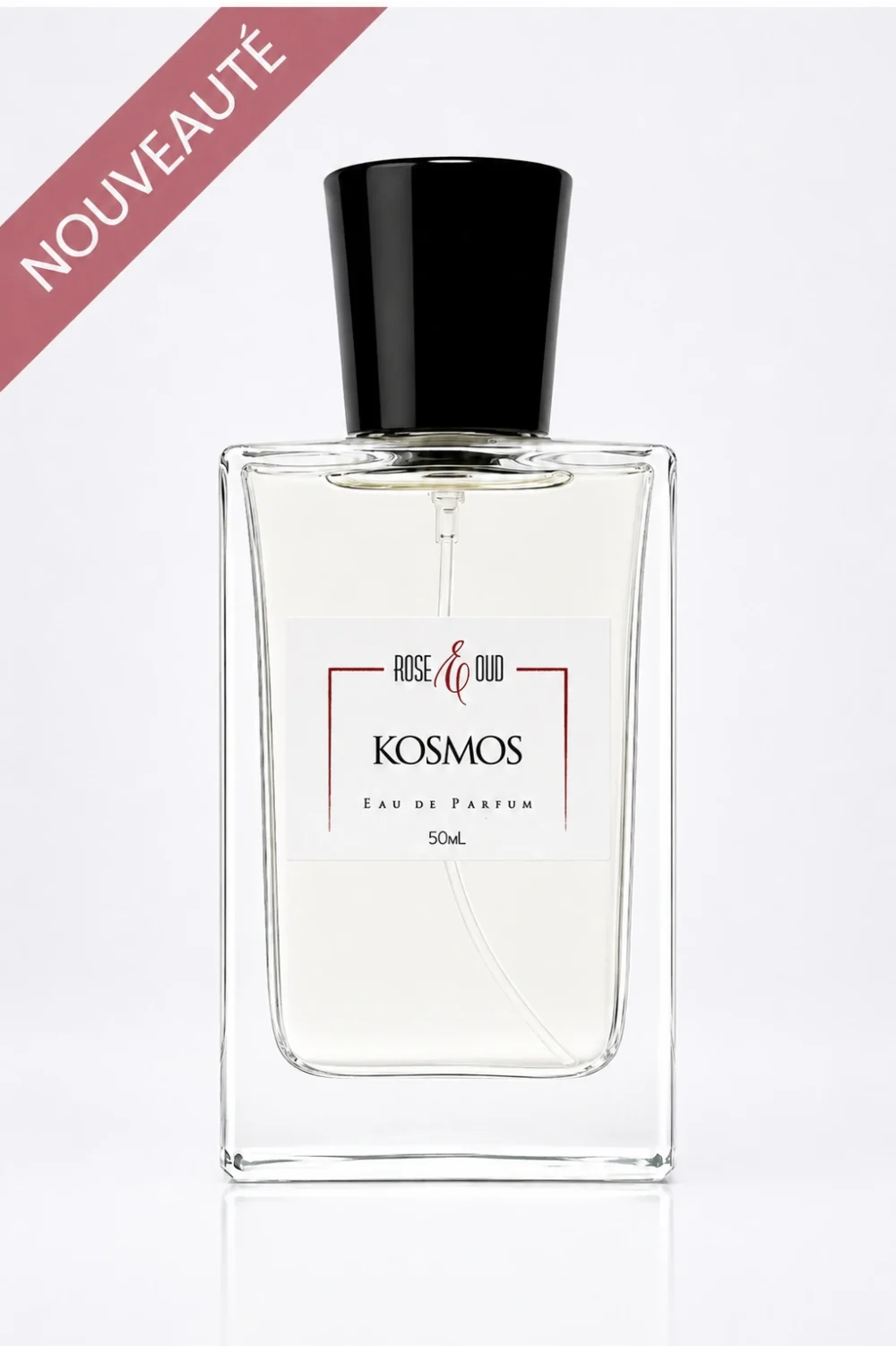 Kosmos – Eau de parfum mixte hespéridée et boisée 50 ml Flacon Kosmos 50 ml, eau de parfum mixte aux notes de bergamote, mandarine, épices et vétiver