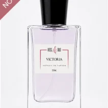 Flacon Victoria 50 ml, eau de parfum mixte aux notes de citron d’Italie, rose, vanille, cèdre et musc blanc