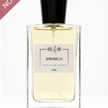 Flacon Shinsekai 50 ml, extrait de parfum mixte Rose & Oud avec bandeau Nouveauté