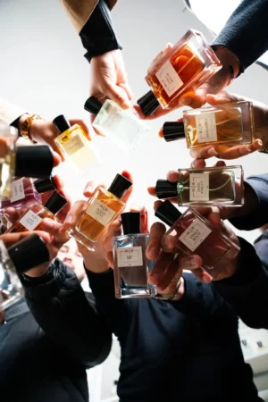 Rose and oud parfum luxe flacon collection.webp