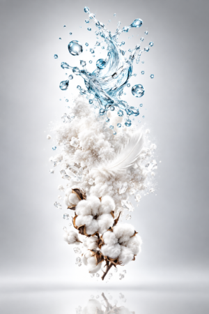 Ingrédients du parfum Snow Rose&Oud : notes aquatiques, musc blanc et fleur de coton